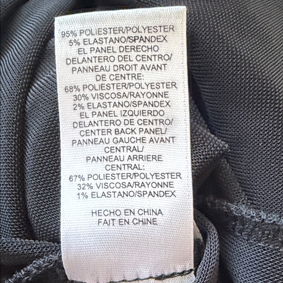 Calvin Klein Black and Gray Striped Dress - Picture 7 of 10